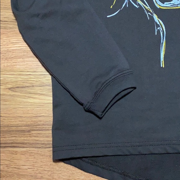 Mac & Belle brown sweatshirt with horse, Small - Picture 3 of 6